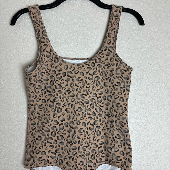 Abercrombie & Fitch Soft A&F Collection, Size Medium Bodysuit, Cheetah Print - Picture 3 of 7